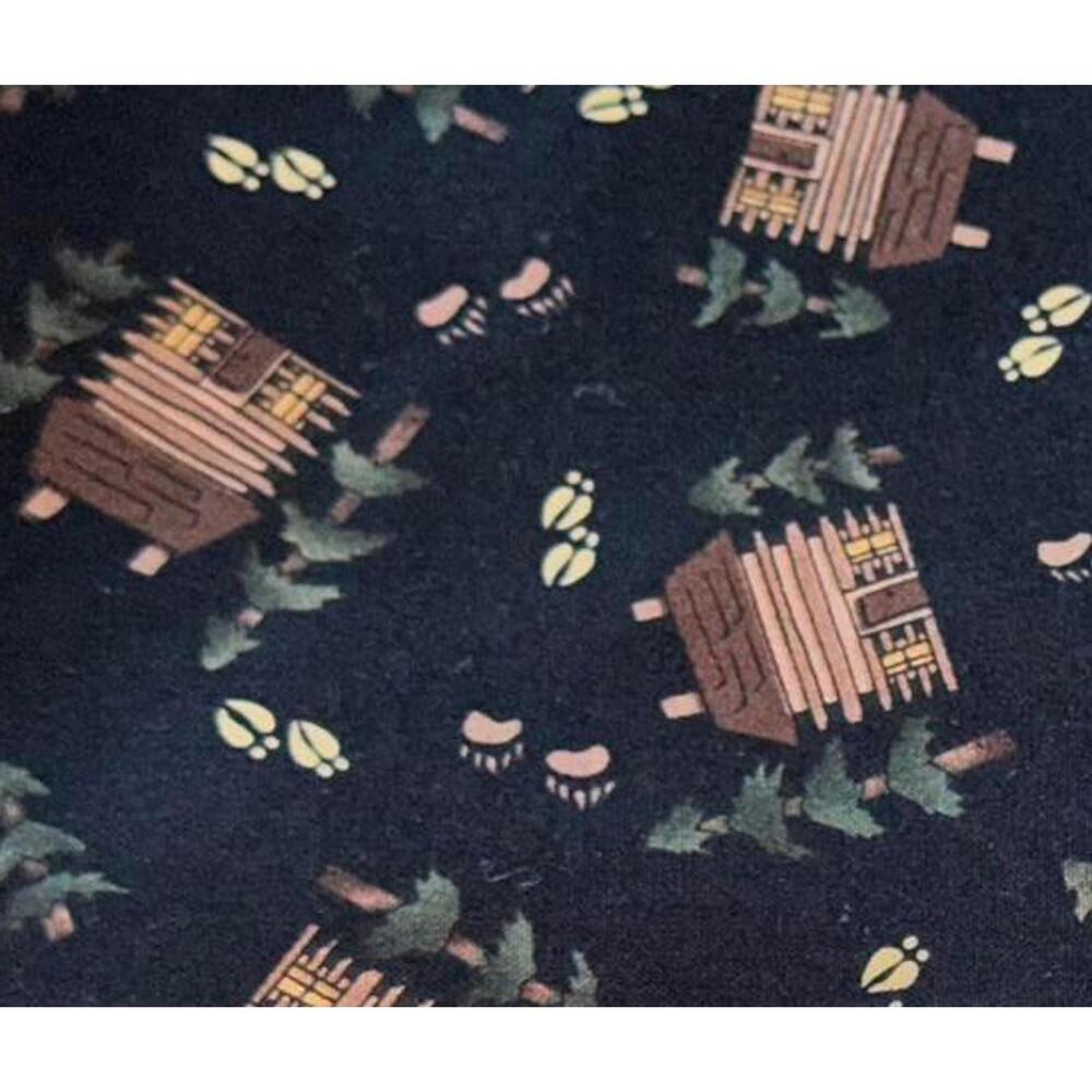 Vintage Cabin Print Cotton Fabric by Troy Corporation BTHY